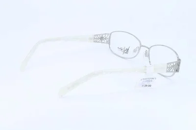 Roberto Steffani AS79 Silver Oval Women Full Rim 53-16-135 Eyeglasses Frames 3