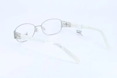 Roberto Steffani AS79 Silver Oval Women Full Rim 53-16-135 Eyeglasses Frames 4