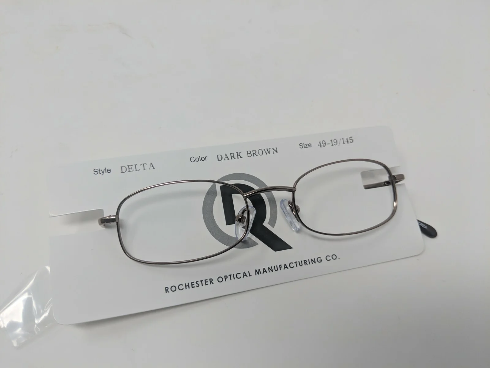 Rochester Opitical Eyeglasses Delta Dark Brown 49-19-145mm Full Rim 2