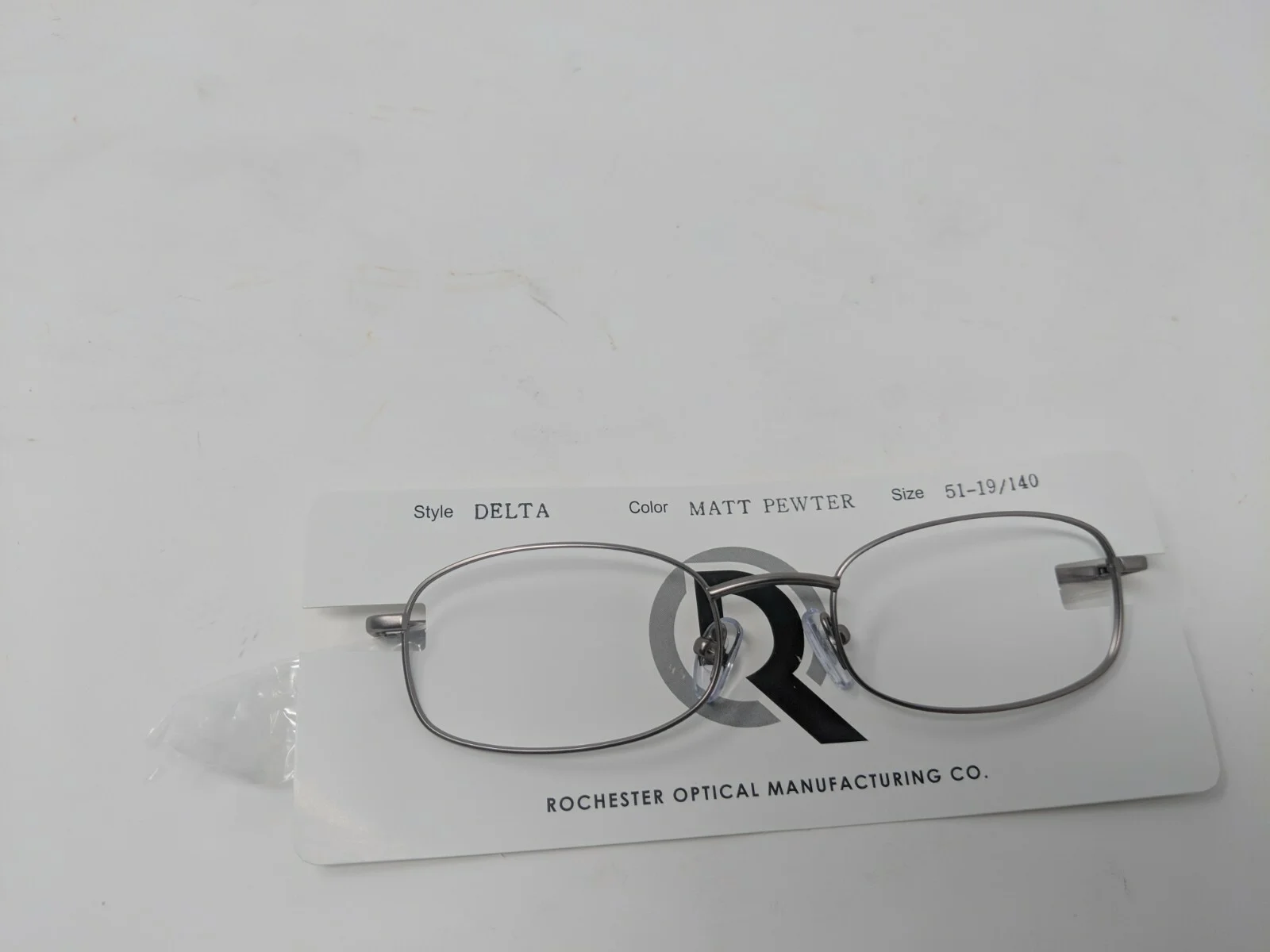 Rochester Opitical Eyeglasses Delta Matte Pewter 51-19-140mm Full Rim 2