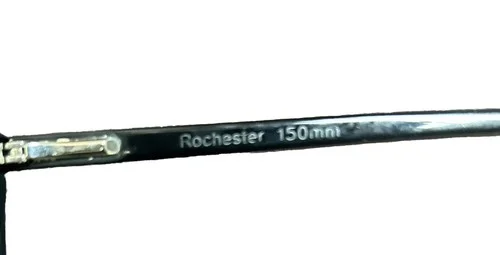 ROCHESTER R-5A Cellulose Acetate Black Frame for 52-24-150mm Military Eyeglasses 2