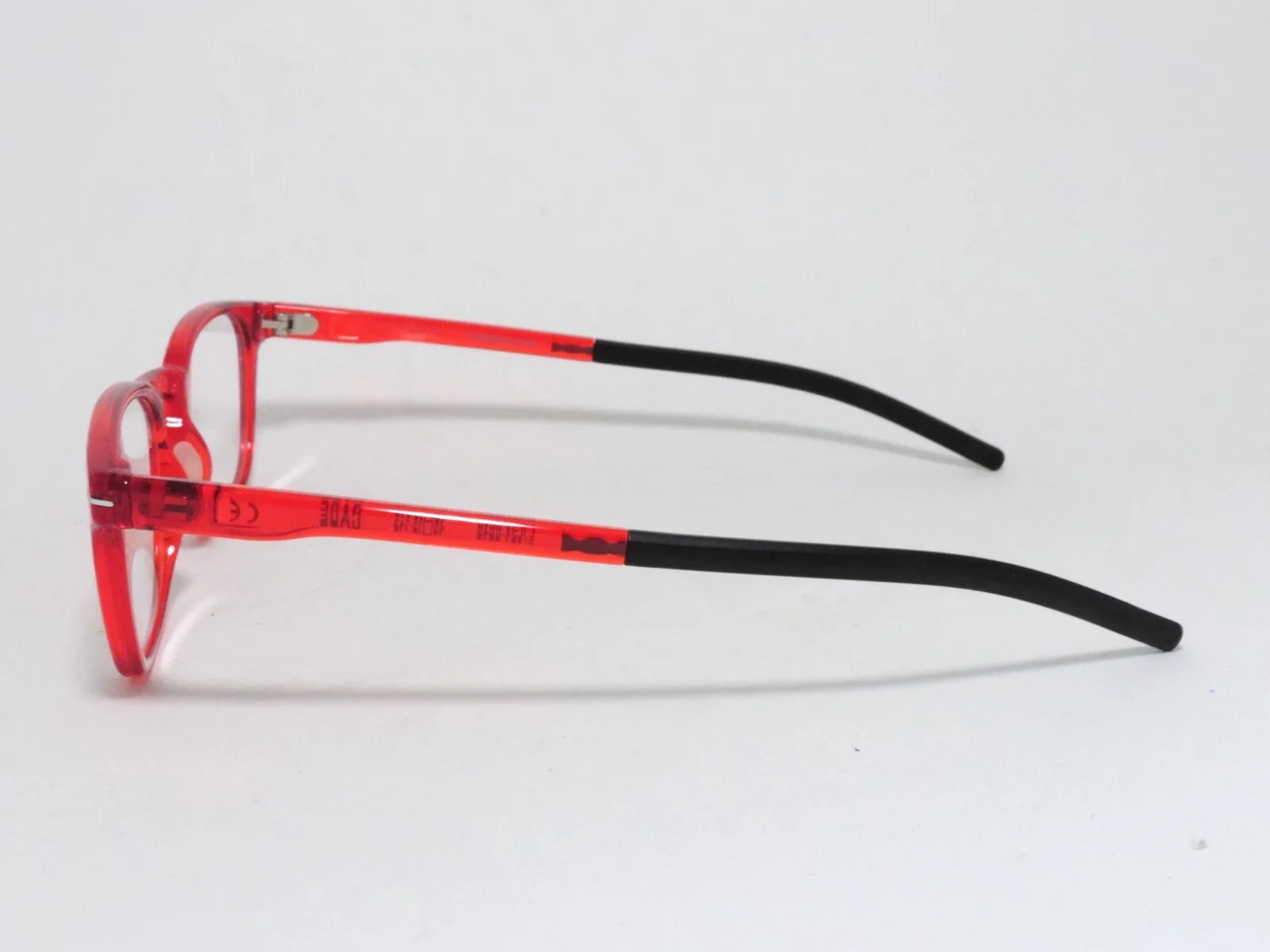 ROKA CADE LIGHTWEIGHT FULL RIM NYLON EYEGLASS FRAMES FULL RED 49-19-143 NEW 3