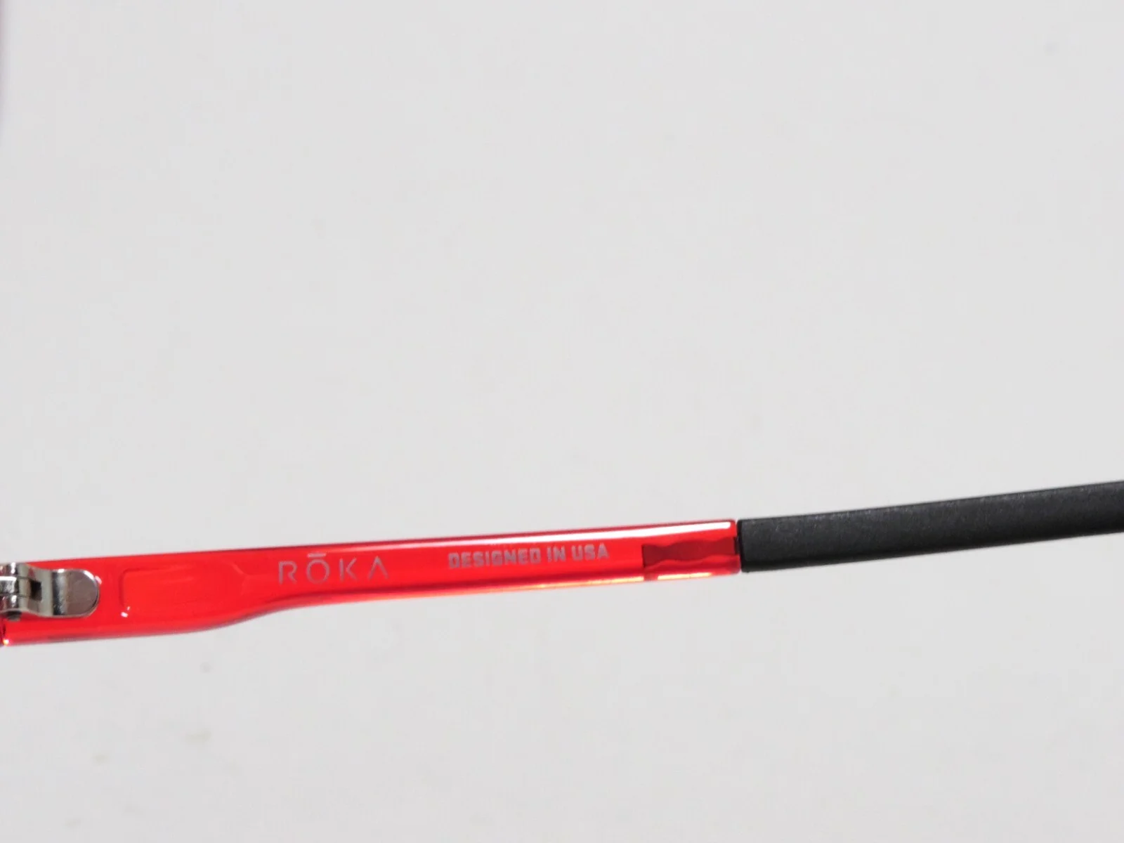 ROKA CADE LIGHTWEIGHT FULL RIM NYLON EYEGLASS FRAMES FULL RED 49-19-143 NEW 4