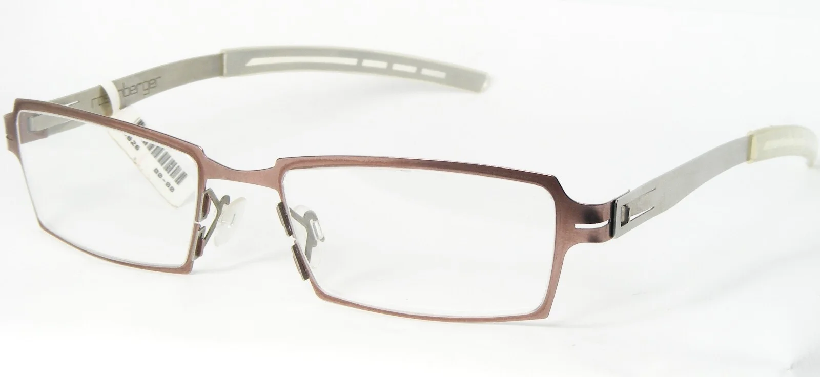 ROSENBERGER Delta 17 MAUVE / SILVER UNIQUE EYEGLASSES GLASSES FRAME 51-18-140mm