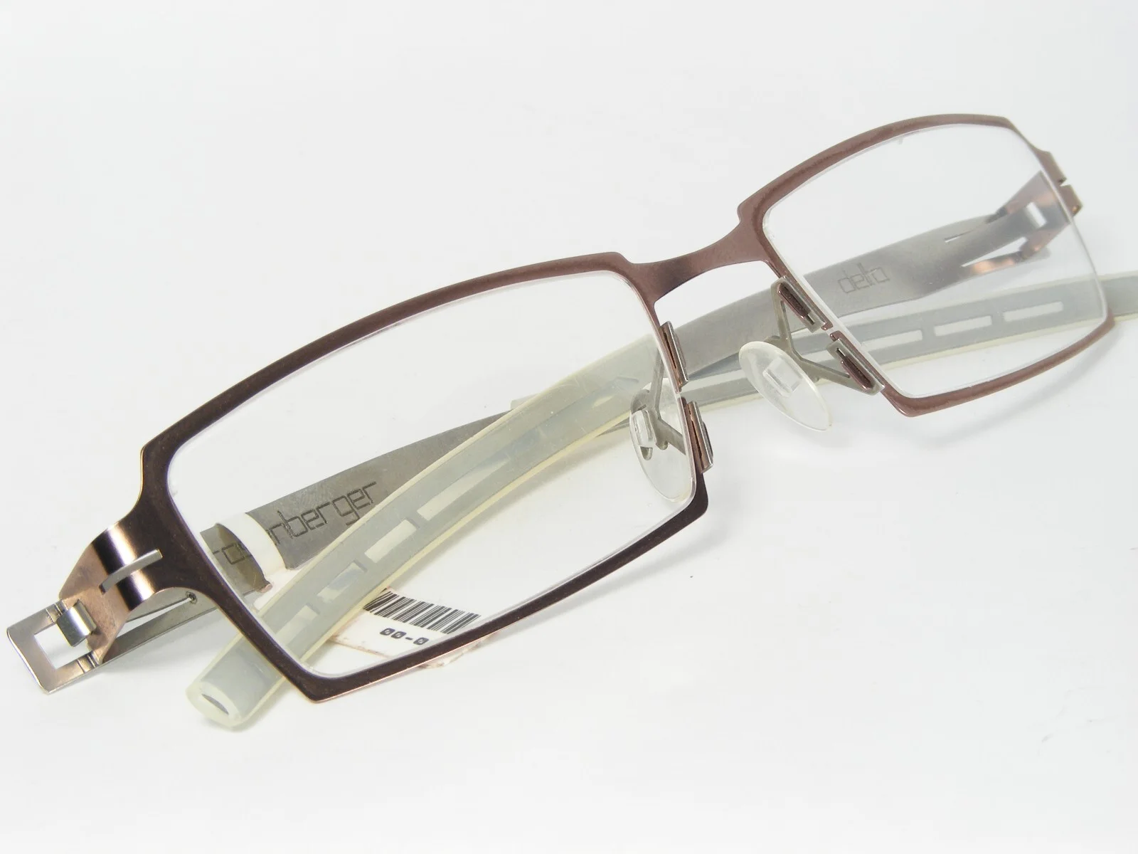 ROSENBERGER Delta 17 MAUVE / SILVER UNIQUE EYEGLASSES GLASSES FRAME 51-18-140mm 4