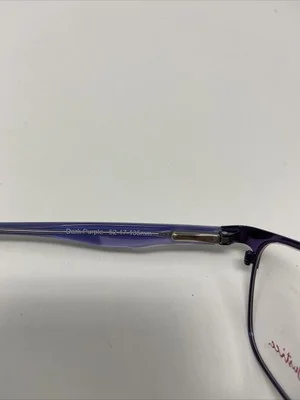 Rough Justice Eyeglasses Frame RJ Wink Dark Purple 52-17-135 Full Rim OB74 4