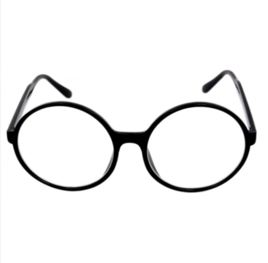 Round BIG Oversized DIA Circle Clear BOHO HUGE Nerd Eyeglasses Frames Glasses XL 4