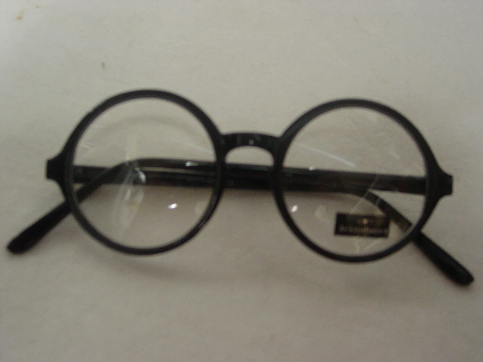 Round Glasses Costume clear lenses two colors to choose from black or brown 2