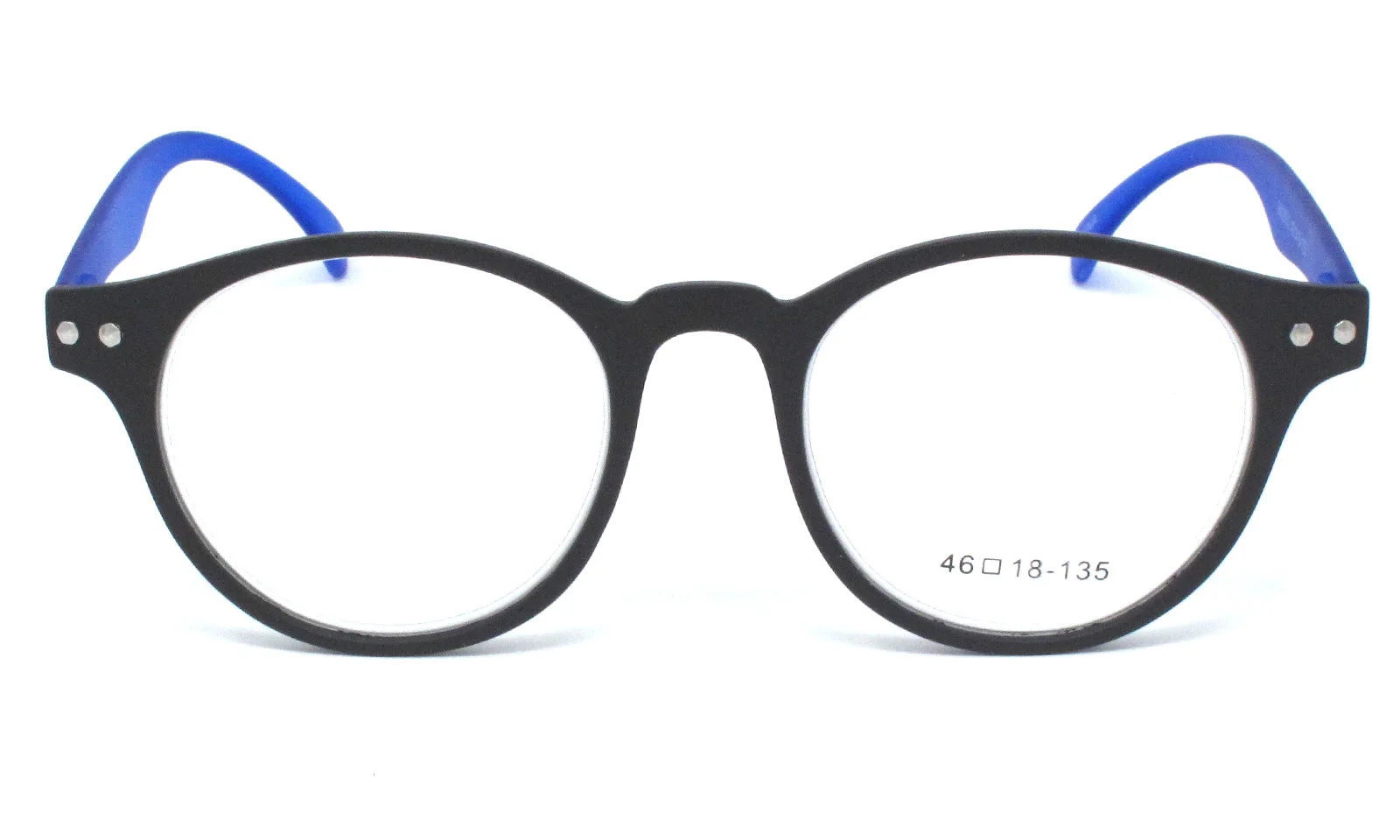 Round Vintage Fashion Slim Optical Frame Glasses Rectangular Eyeglasses Unisex