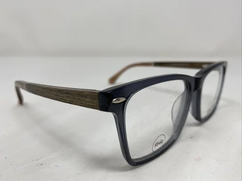 Rugged & Rogue 0821 53-16-135 Gray/Brown Wood Full Rim Eyeglasses Frame V308 3