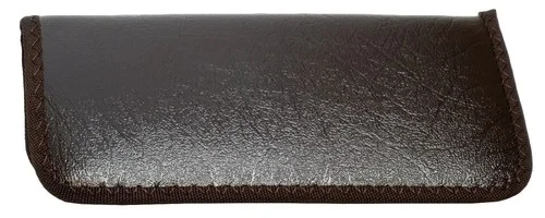 S-41 Economy Slip Soft Eyeglass Case Black OR Brown 6.25 2