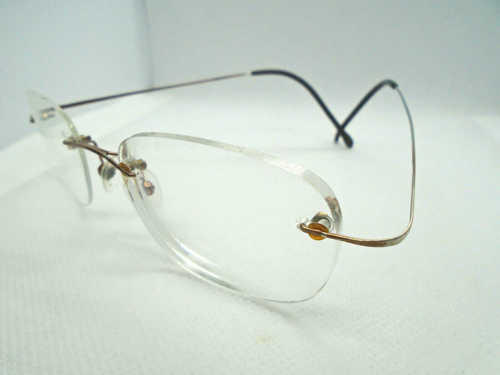 Sabatini Thin Rim 7 Rimless Eyeglass Frames 51-16