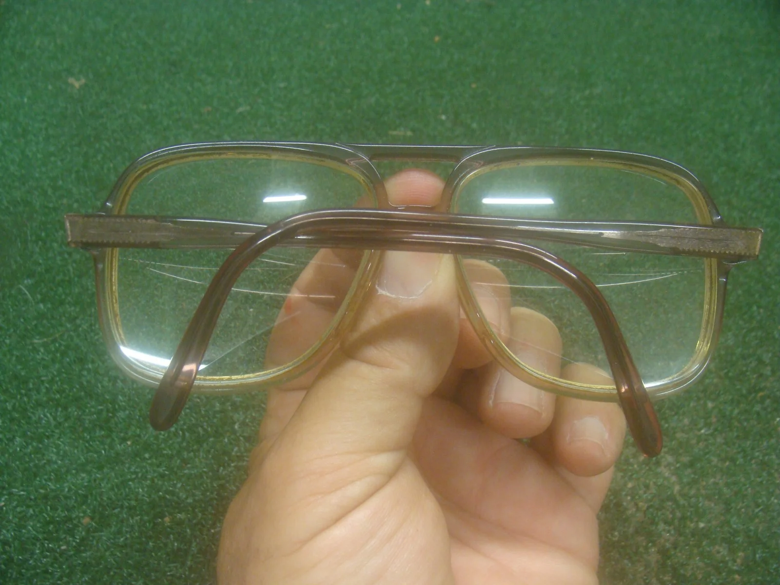 Safilo Elasta 1502 Eyeglass Sunglass Frames Vintage 80s Aviator 145mm Italy 51L 2