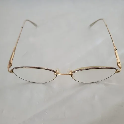 SAFILO Elasta 4654 K4E Gold Metal Eyeglasses Frames 52-17-135 Italy 3