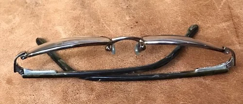 Safilo Elasta Eyeglasses Glasses for Frames Italy Metal Mother of Pearl Clean! 4