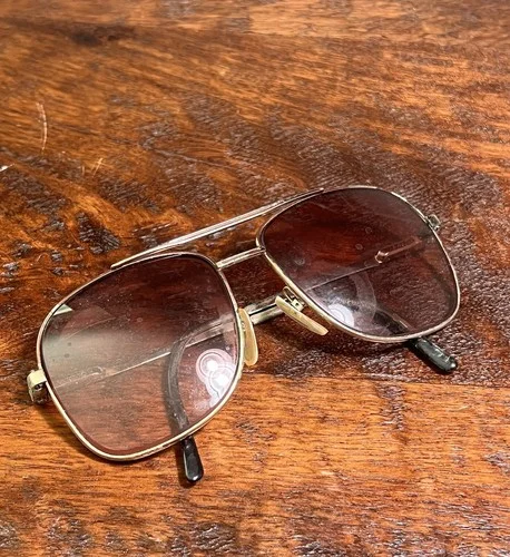 Safilo Elasta Eyeglass/Sunglass Frames Vintage 80s Aviator 150mm Italy