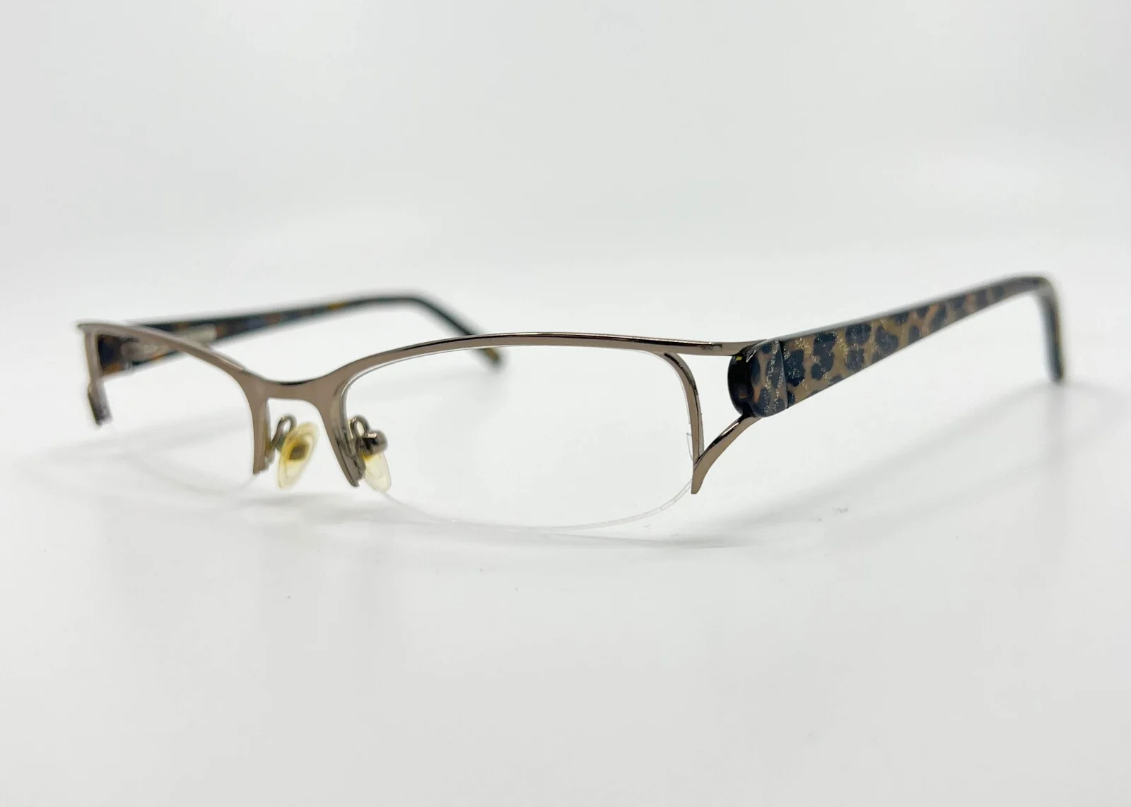SAFILO EMOZIONI 4332 Eyeglasses Frames Womens Brown Italy 54-17-135 5459 2