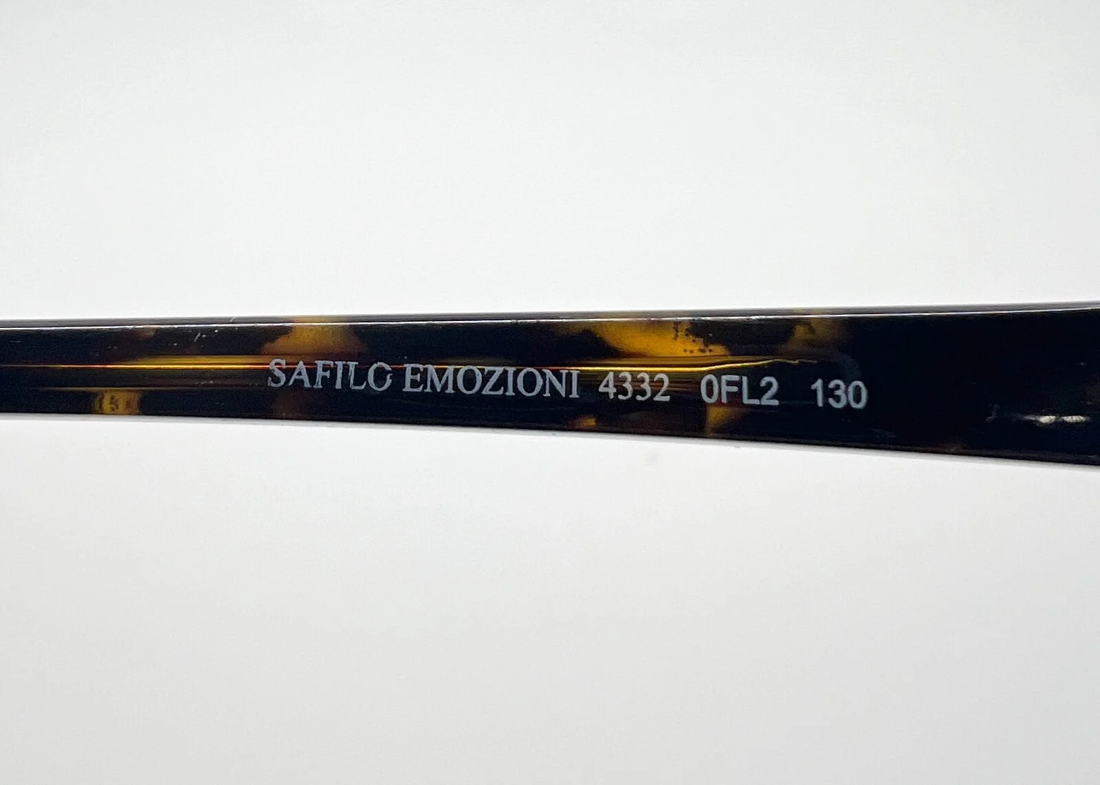 SAFILO EMOZIONI 4332 Eyeglasses Frames Womens Brown Italy 54-17-135 5459 4