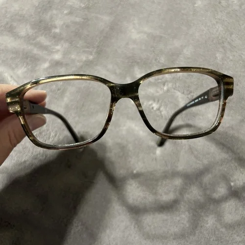 Safilo Emozioni eyeglasses Frames Only EM4041 DC6 130 52/14 Browns Sparkle Gold 2