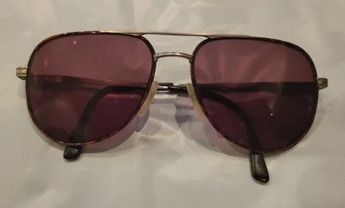Safilo Titanium 137 Sunglasses Frames Aviators 61[]17 9-2 150MM ITALY