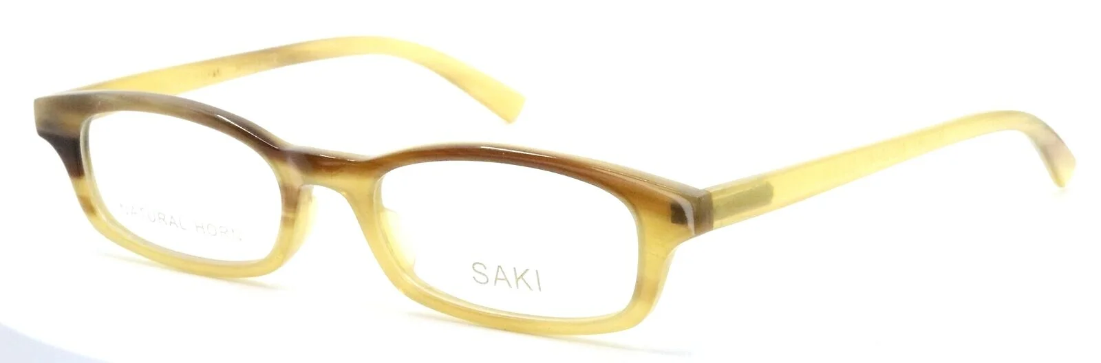 SAKI by MODO 682 BGE Beige Rectangular Eyeglasses Frames 49-20-140 Japan