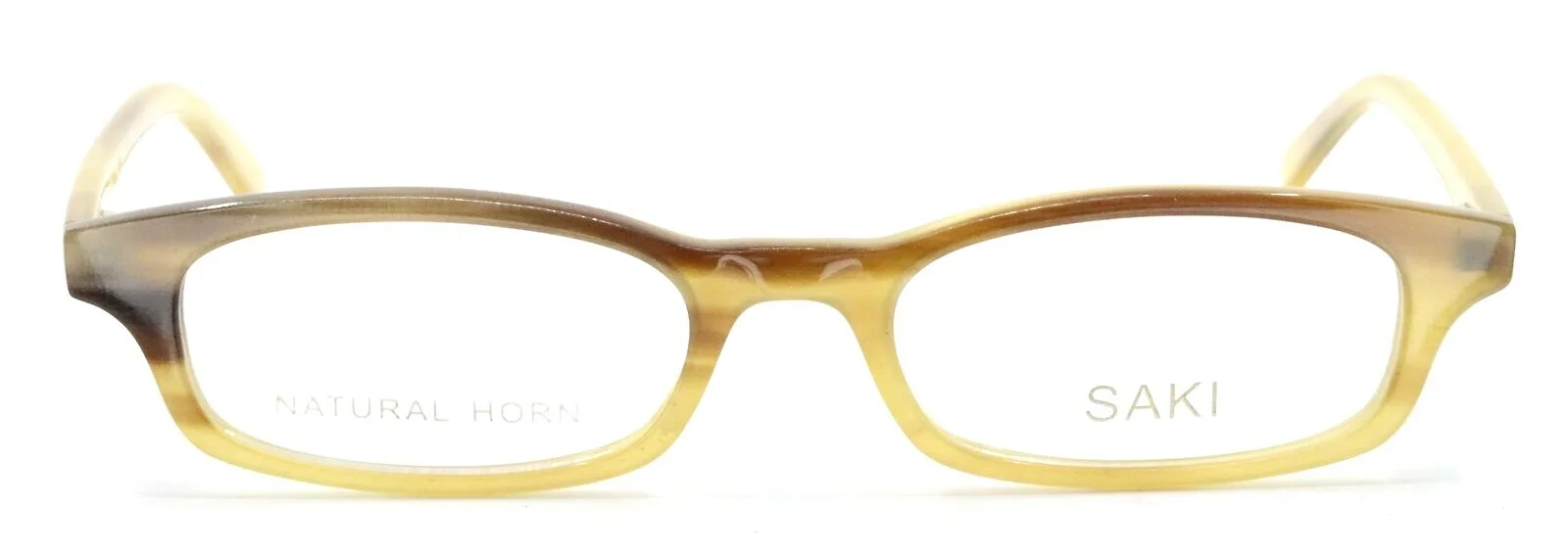 SAKI by MODO 682 BGE Beige Rectangular Eyeglasses Frames 49-20-140 Japan 2