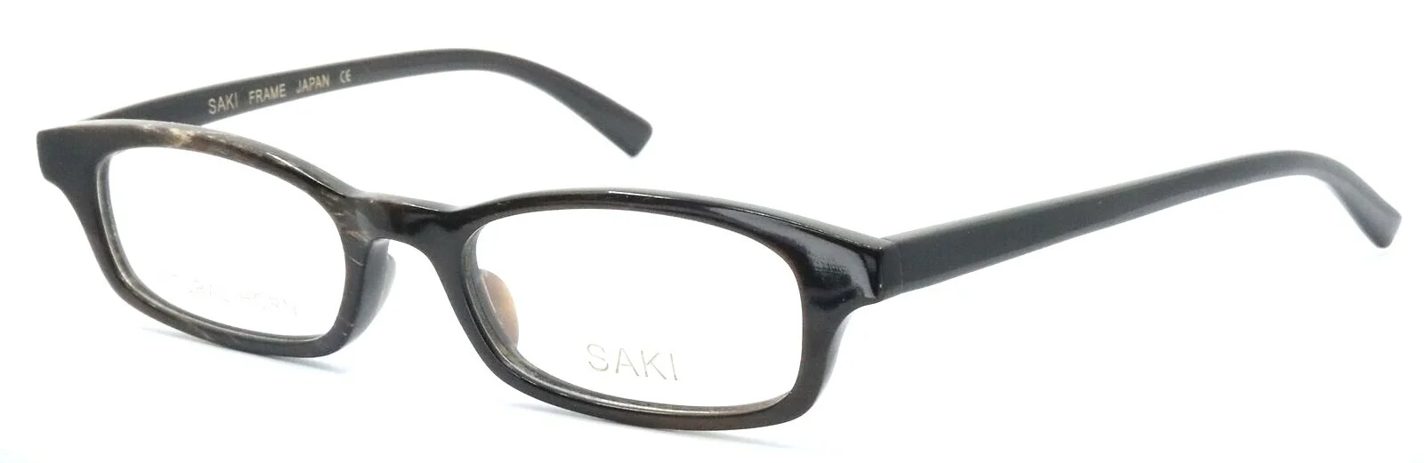 SAKI by MODO 682 BLK Black Rectangular Eyeglasses Frames 49-20-140 Japan
