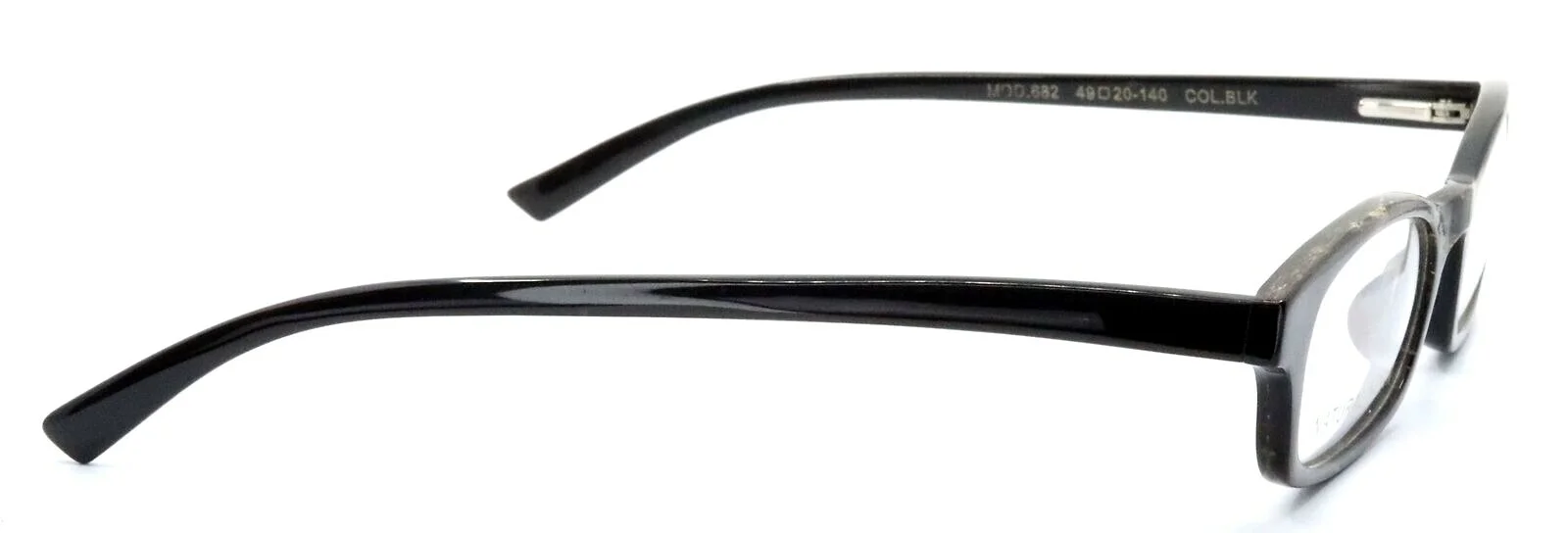 SAKI by MODO 682 BLK Black Rectangular Eyeglasses Frames 49-20-140 Japan 4