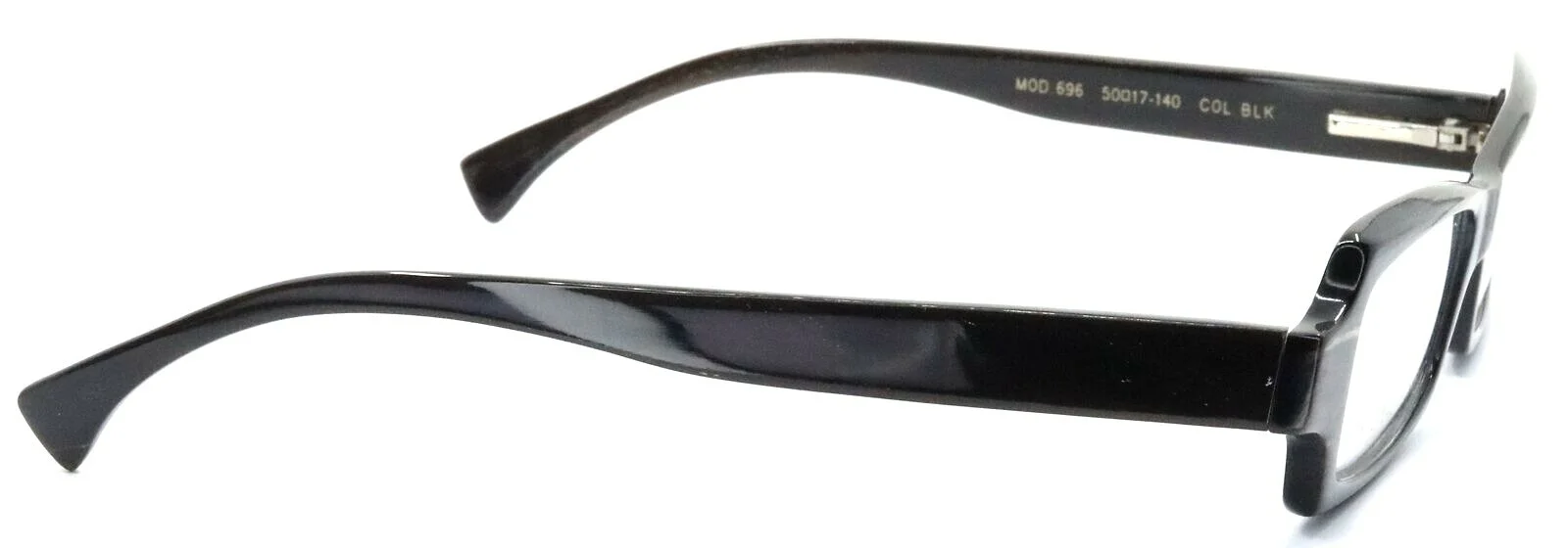 SAKI by MODO 696 Black Natural Horn Eyeglasses Frames 50-17-140 Japan 4