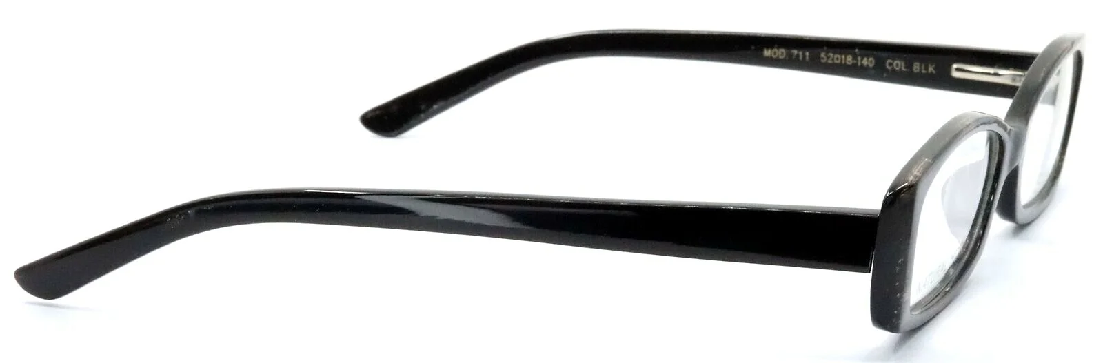 SAKI by MODO 711 Black Natural Horn Eyeglasses Frames 52-18-140 Japan 4