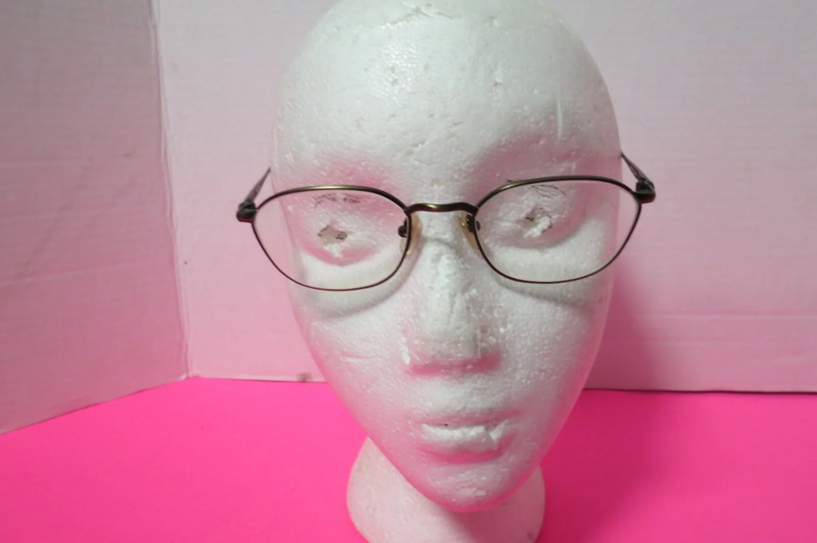 Saki Eyeglass Frames Model 577 Metal Rx 50 19 130 mm W/Case And Cloth 3