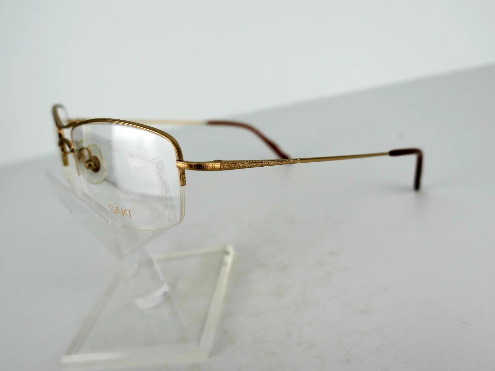 Saki Mod. 690 (MGD) Matt Gold 54 x 18 145 mm Eyeglass Frames 4