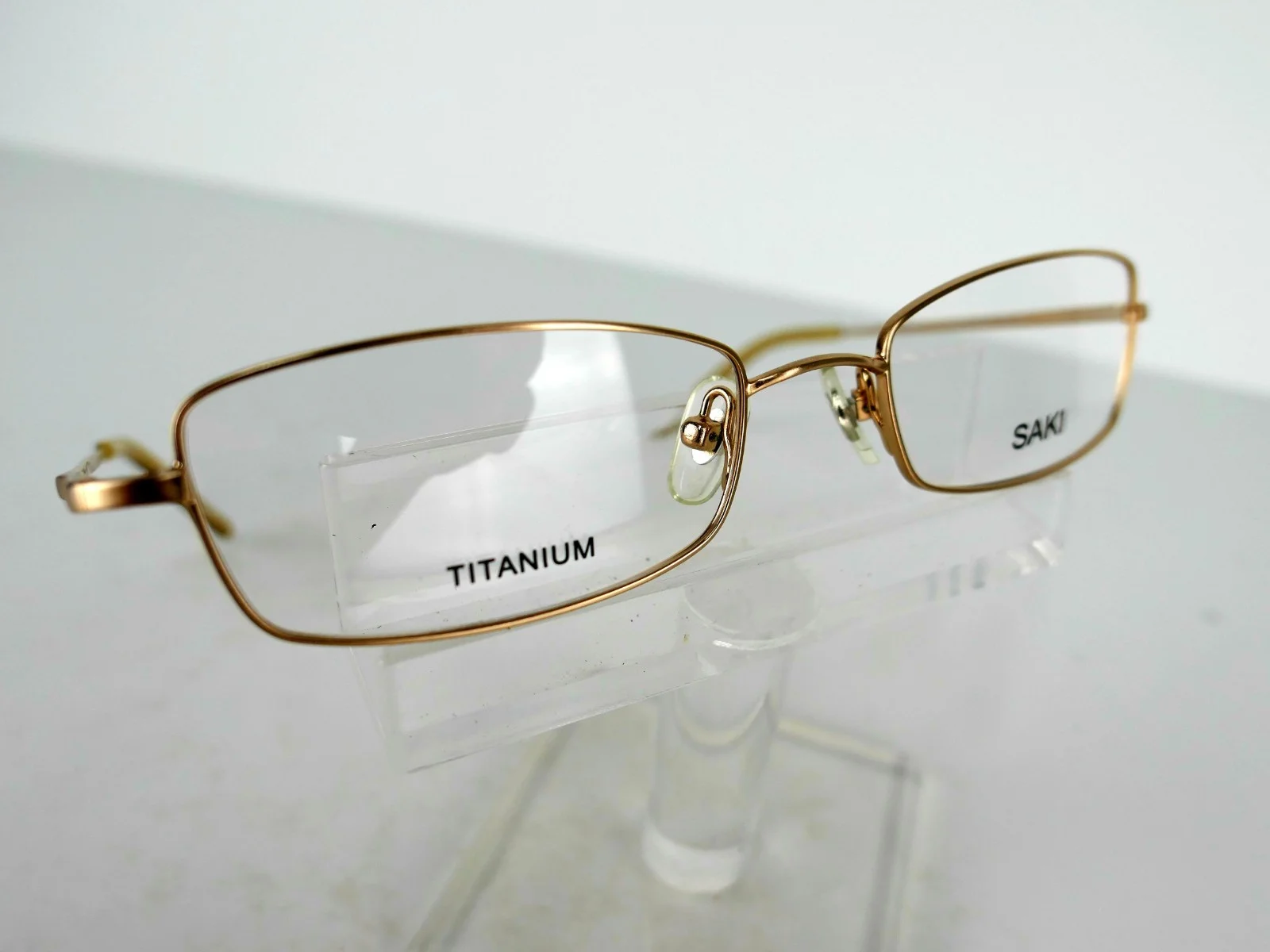 Saki TITANIUM Mod. 695 (MGD) Matt Gold 51-18-140 mm Eyeglass Frames
