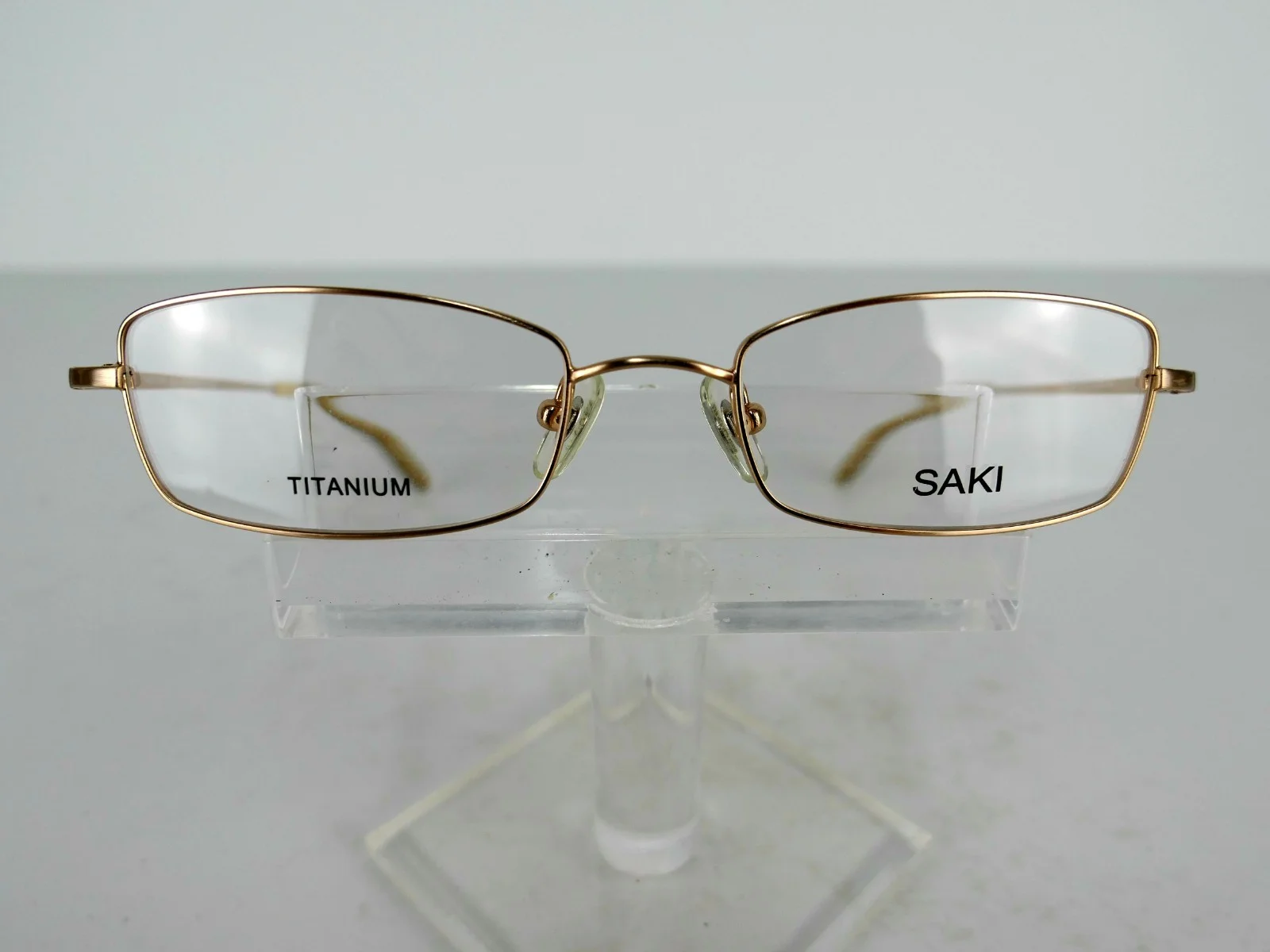 Saki TITANIUM Mod. 695 (MGD) Matt Gold 51-18-140 mm Eyeglass Frames 3