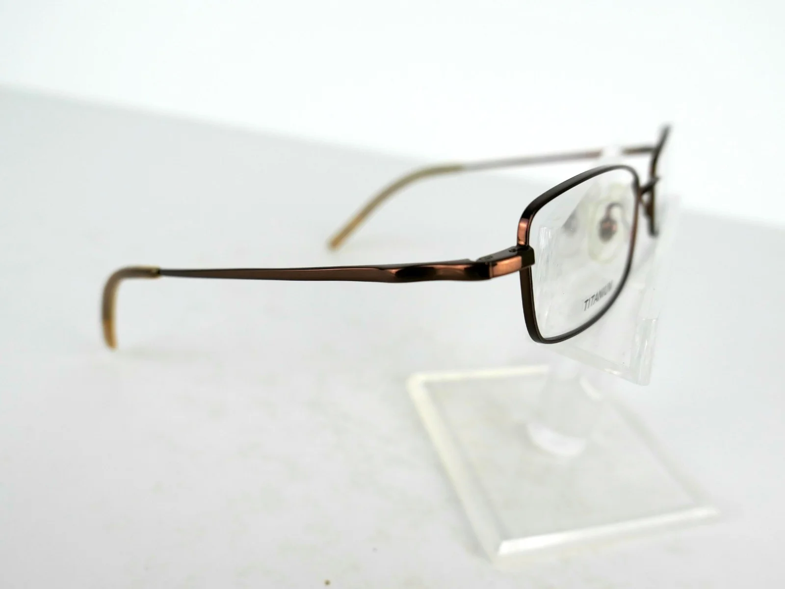 Saki TITANIUM Mod. 695 (SBWN) Soft Brown 51-18-140 mm Eyeglass Frames 2
