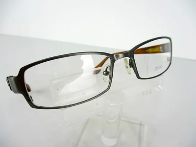 Saki TITANIUM Mod. 902 (BSIL) Brushed Silver 53 x 18 140 mm Eyeglass Frames