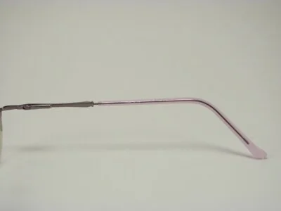 Saks Fifth Avenue S5A 198T Light Pink Half-Rim RX Eyeglass Frames 52-16-135 4