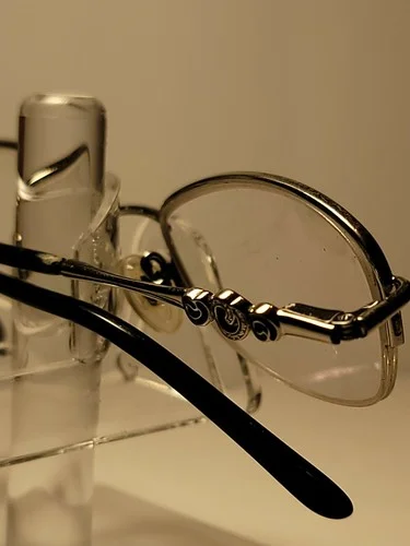SAKS FIFTH AVENUE S5A-211 Eyeglasses Frames 50-17-130 9/3 Half Rim Silver 3UW 2