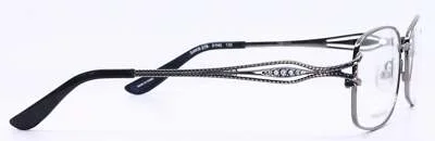 Saks Fifth Avenue SAKS 278 01N0 Gunmetal Rectangle Womens Eyeglasses 54-17-130 4