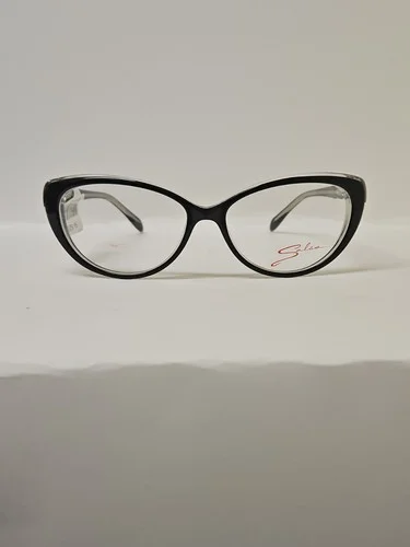 Salsa Eyeglasses Frames SA 3011 bk/cr 54-14-140 Black Crystal