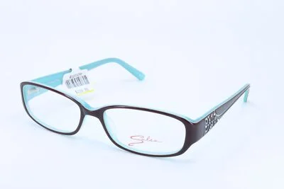 Salsa SA4003 Brown-Blue Browline Women Full Rim 53-16-140 Eyeglasses Frames