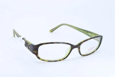 Salsa SA4003 Tortoise-Green Browline Women Full Rim 53-16-140 Eyeglasses Frames 3