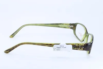 Salsa SA4003 Tortoise-Green Browline Women Full Rim 53-16-140 Eyeglasses Frames 4