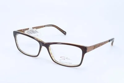 Salsa SA5004 Brown Browline Women Full Rim 52-15-135 Eyeglasses Frames