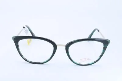 Salsa SA8006 Emerald Cat Eye Women Full Rim 51-19-135 Eyeglasses Frames 2