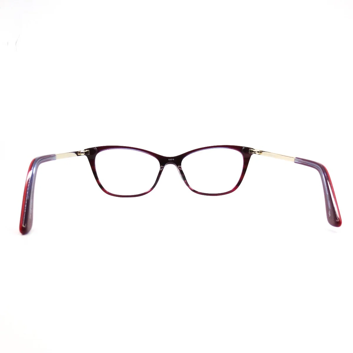 Salsa SA8007 Eyeglasses RD Red Gold Full Rim Rectangular Frame 53-16-140 4