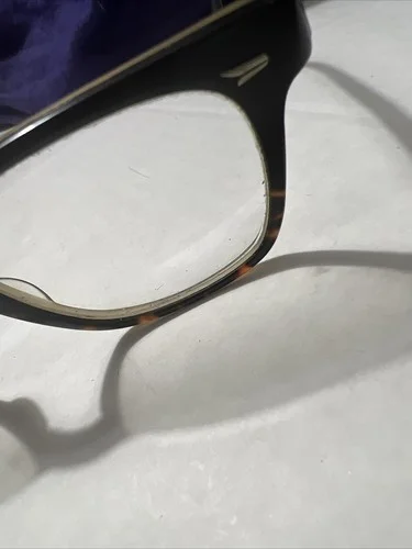 SALT Eyewear NOVAK Tortoise And Black Eyeglasses Frames Japan Discontinued VGC 3