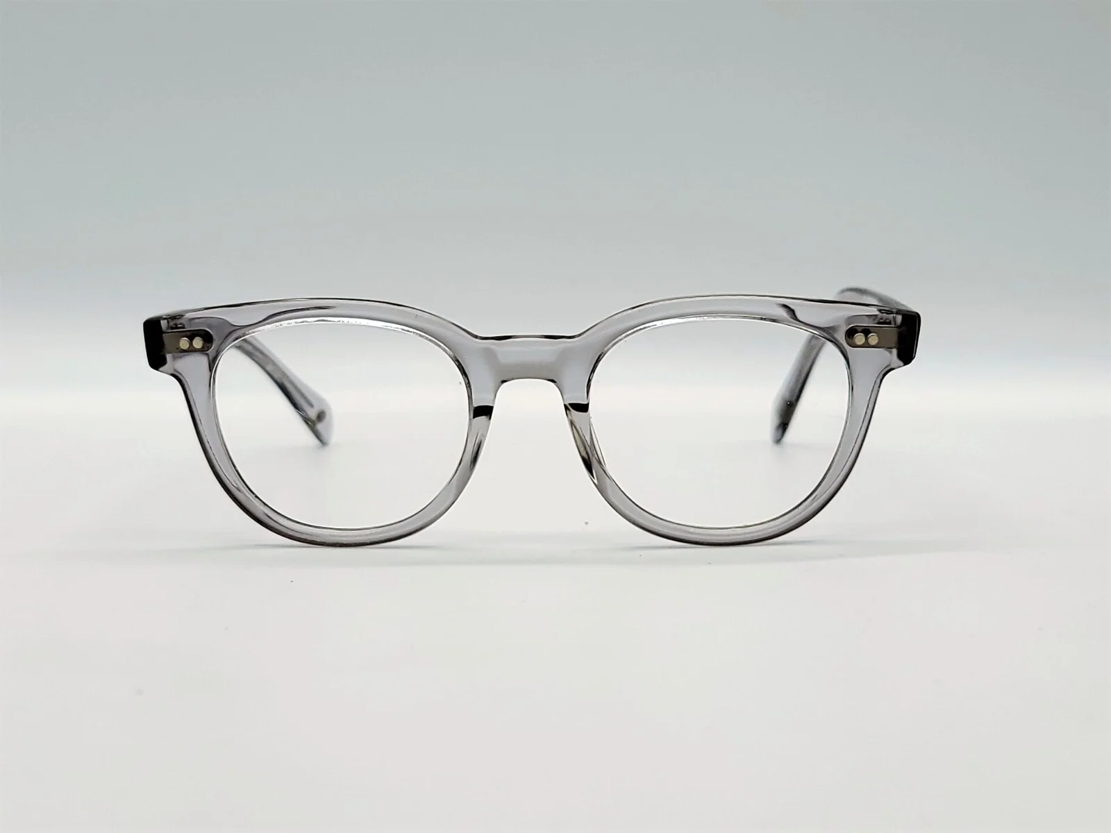 Salt James SG Translucent Gray Eyeglasses made in Japan [RARE]