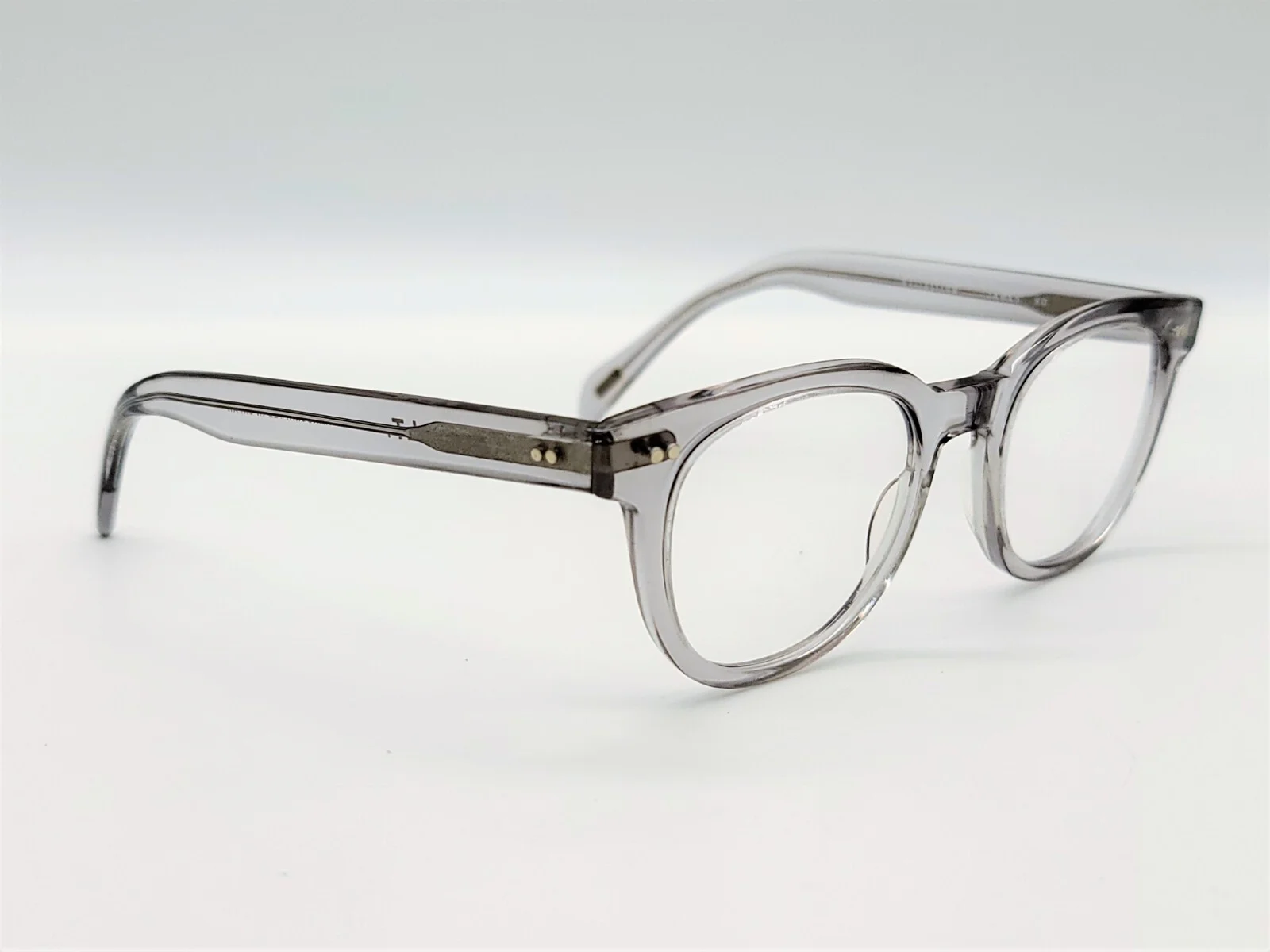 Salt James SG Translucent Gray Eyeglasses made in Japan [RARE] 3