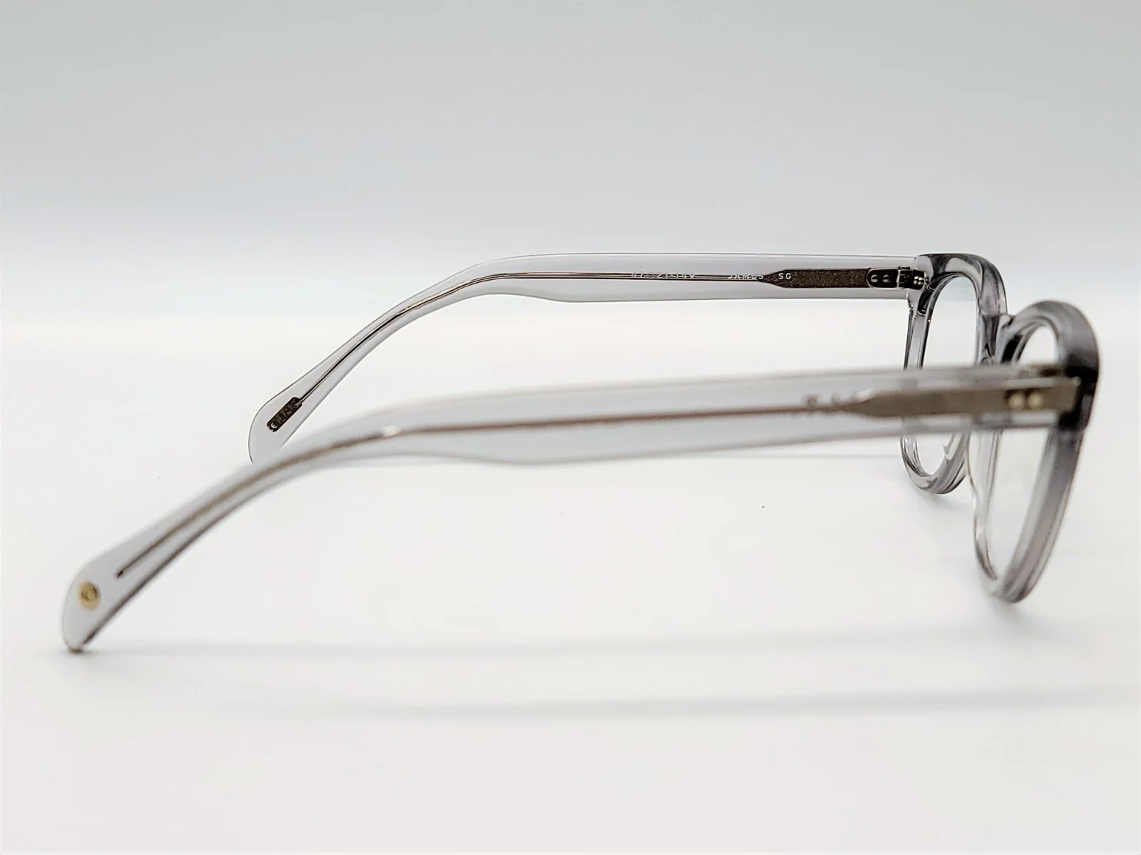 Salt James SG Translucent Gray Eyeglasses made in Japan [RARE] 4